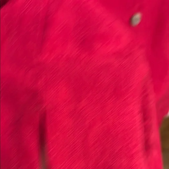 Chico's Red Silk Blend Top Chico’s Size 3 - Picture 7 of 8